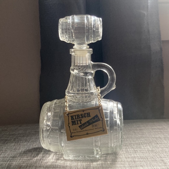 Vintage, Glass Barrel, KIRSCH MIT , Scotch Whiskey Barrel - Picture 7 of 7